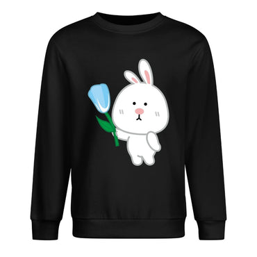 Front Patterned Long Sleeve TopColorfast Pocket Tee