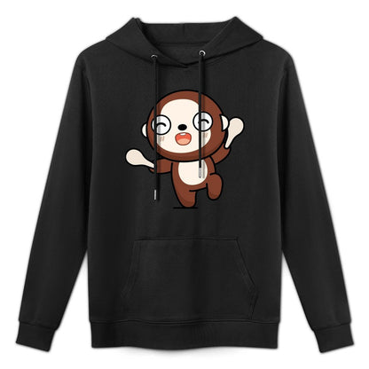 Pure Classic Fit Front Graphic Hoodies