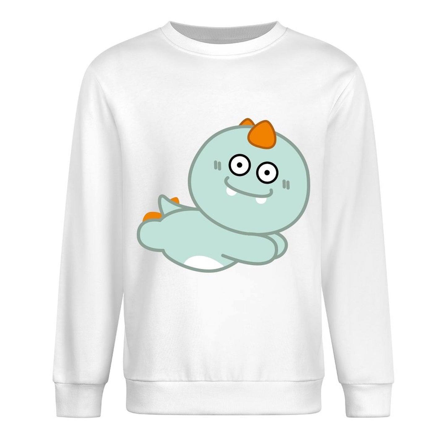 Front Patterned Long Sleeve TopBasicSeries AllDay