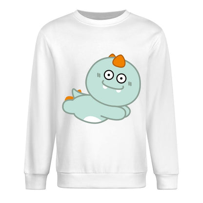 Front Patterned Long Sleeve TopBasicSeries AllDay