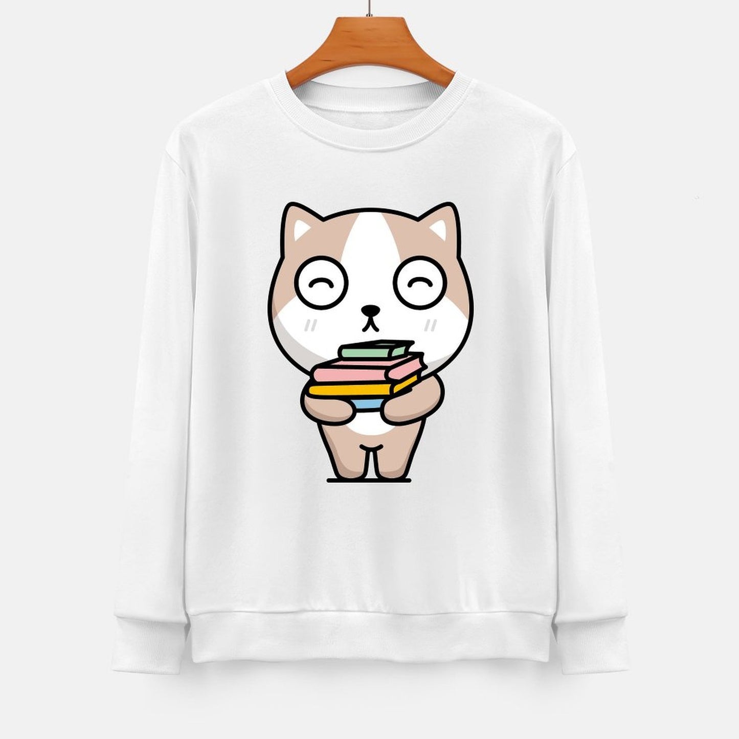 Front Patterned Long Sleeve TopReliable RegularFit