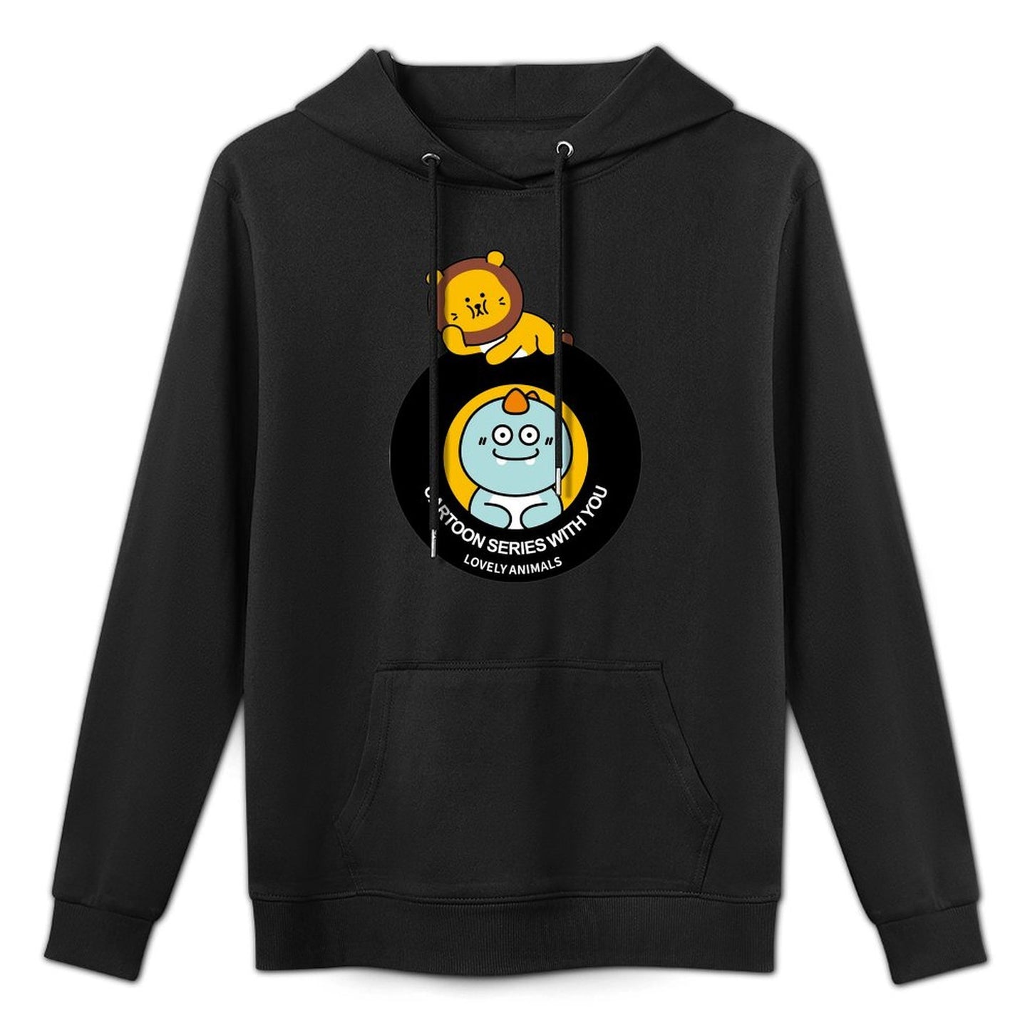 PremiumSeries Minimalist Front Graphic Hoodies