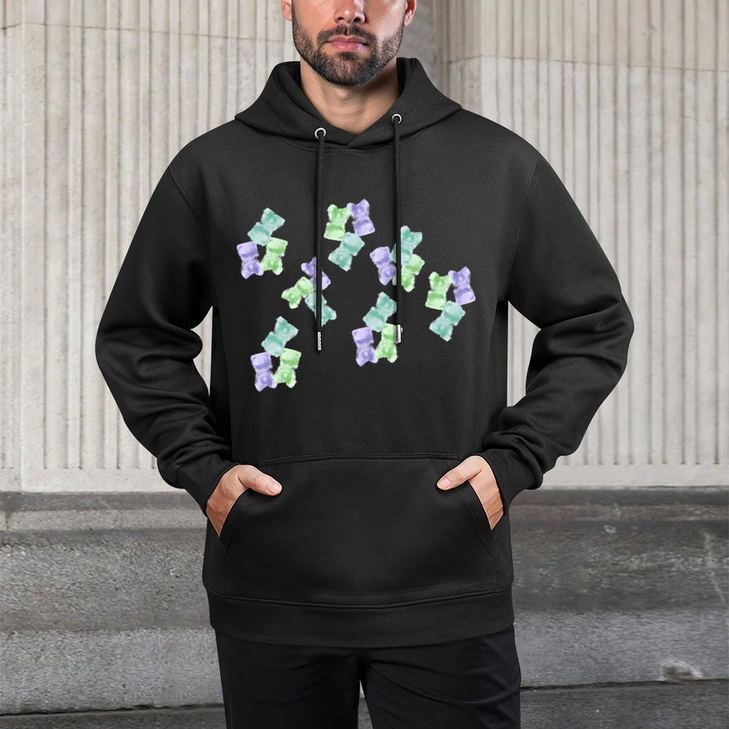 Hoodie Front PatternFitted EasyStyle