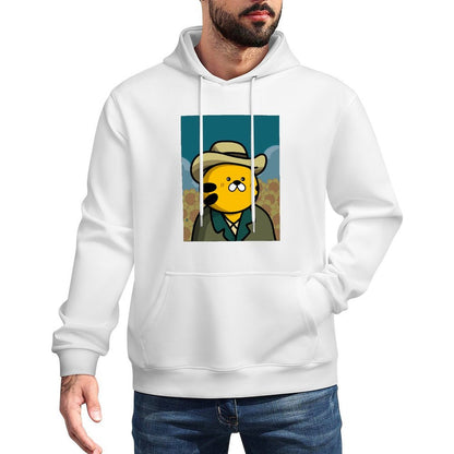 Oversized SoftLine Front Graphic Hoodies