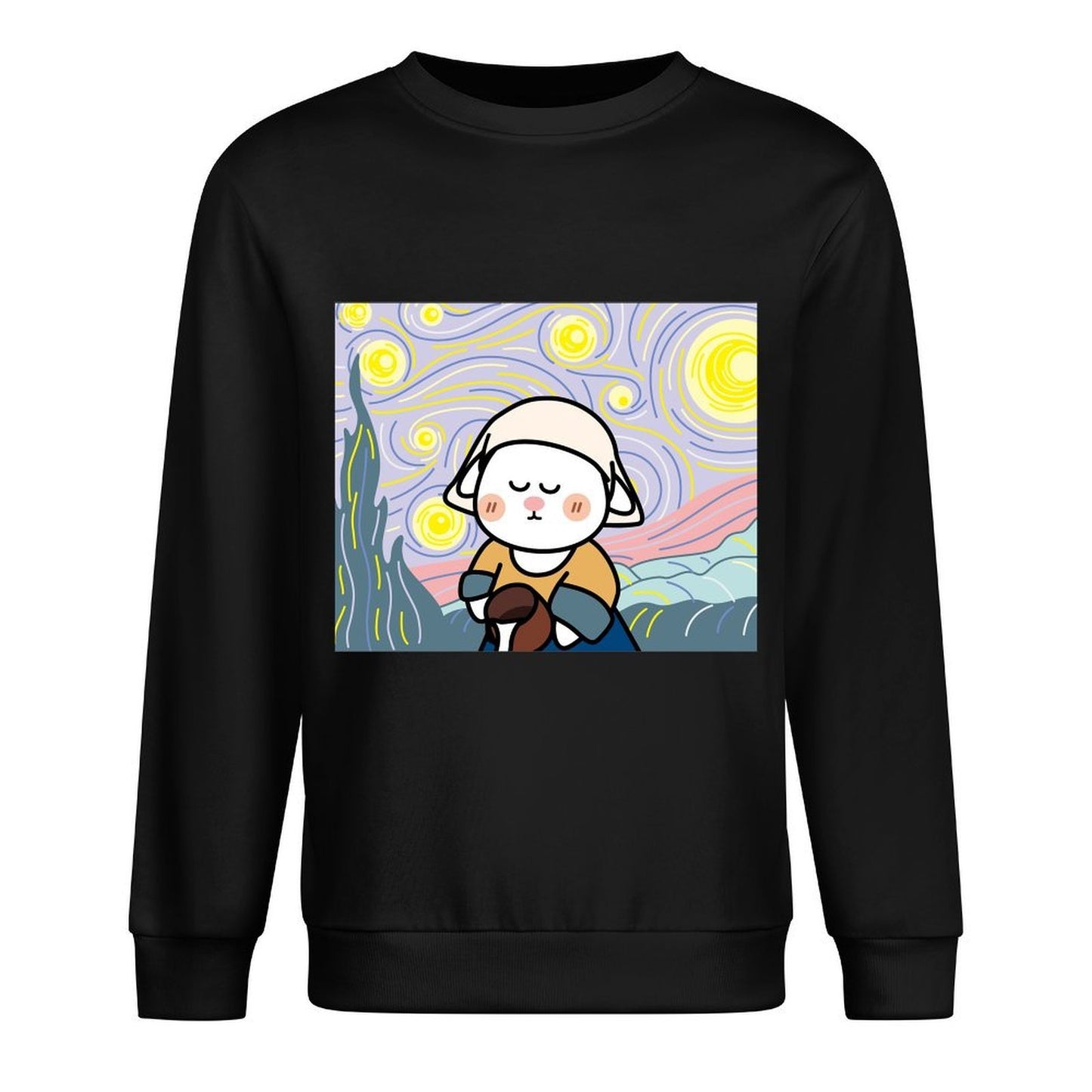 Front Patterned Long Sleeve TopEasyWear TrueStyle