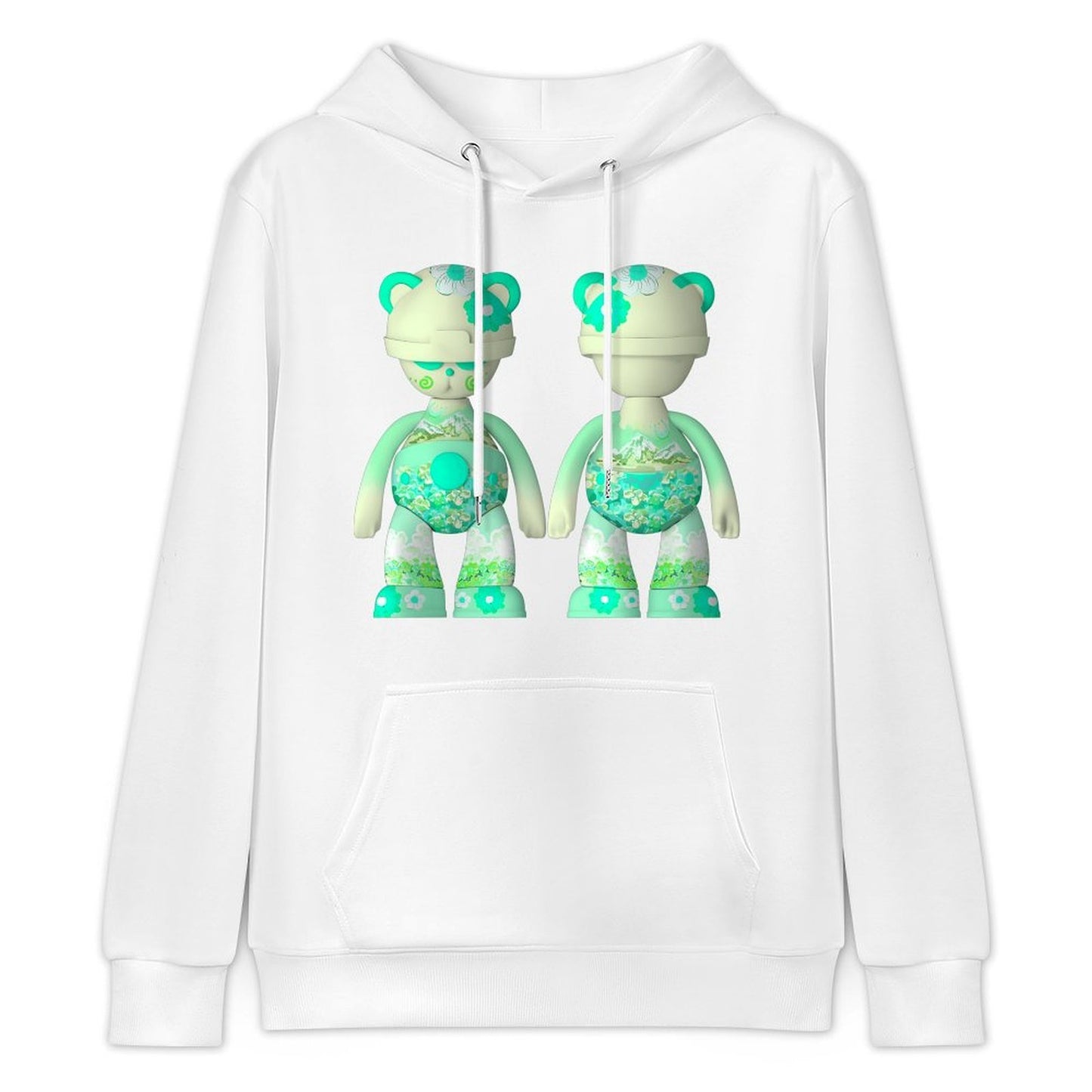 Hoodie Front PatternRetro LifestyleLine