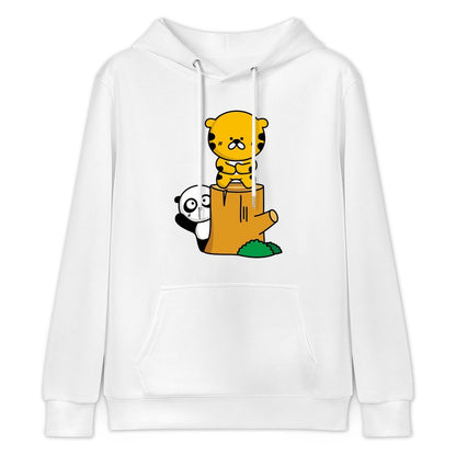 TimelessComfort Basic Front Graphic Hoodies