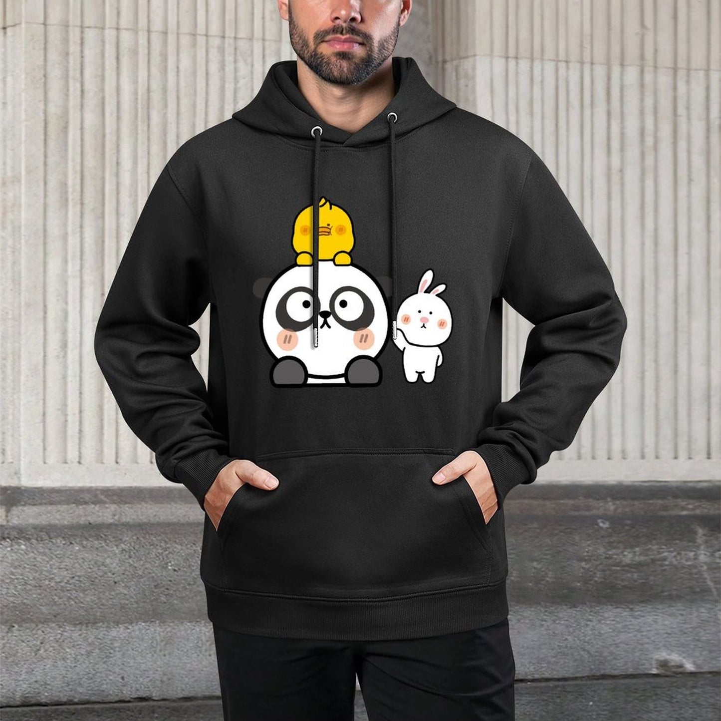 Front Graphic HoodiesFade-Proof StreetLine