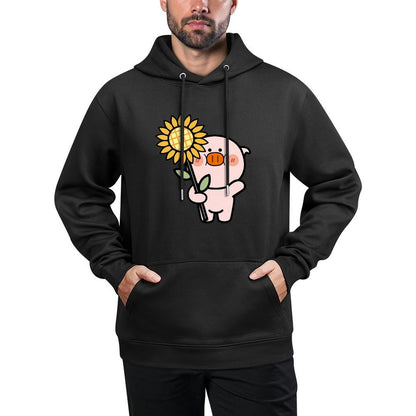 PureStyle Tear-Resistant Front Graphic Hoodies