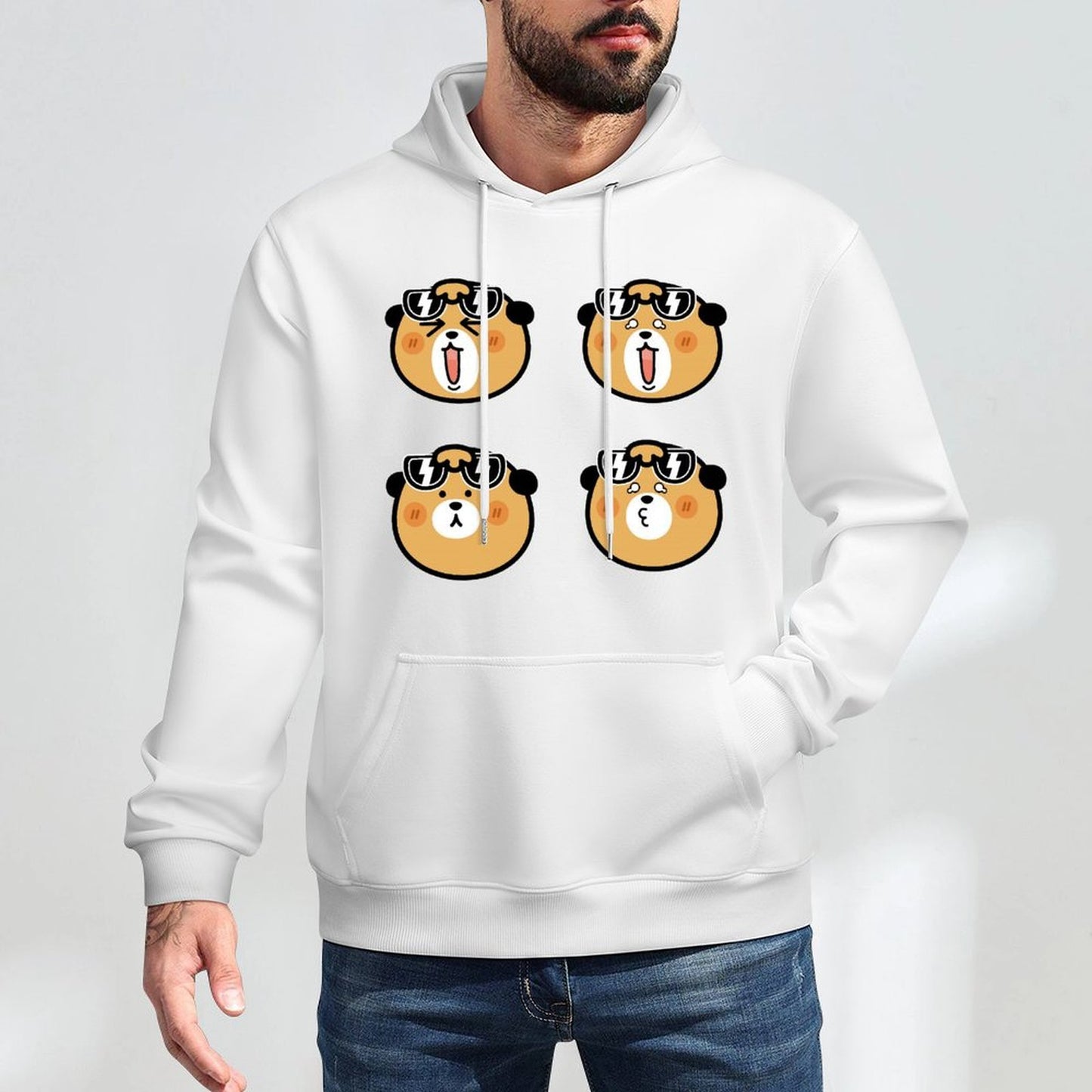 TimelessStyle DailyFit Front Graphic Hoodies