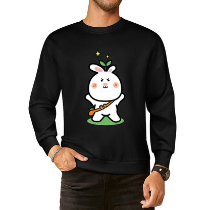 Front Patterned Long Sleeve TopSoft Tear-Resistant