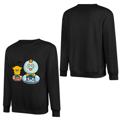 Front Patterned Long Sleeve Top Premium Lifestyle