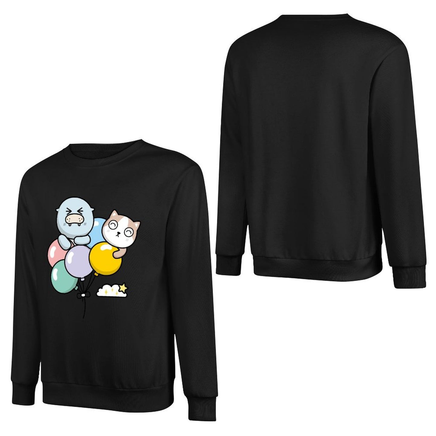 Front Patterned Long Sleeve Top Active Wear Strong