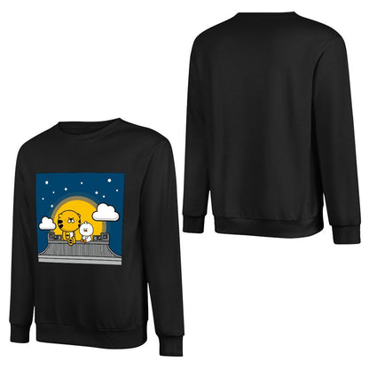 Front Patterned Long Sleeve TopEasy-Care Breathable