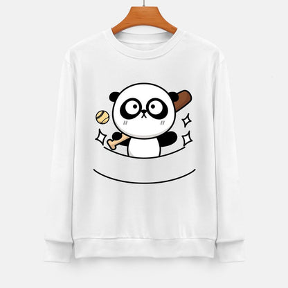 Front Patterned Long Sleeve TopSharp Unisex