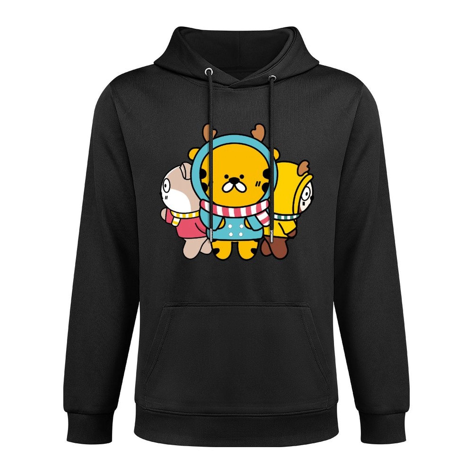 Clean Cotton Front Graphic Hoodies