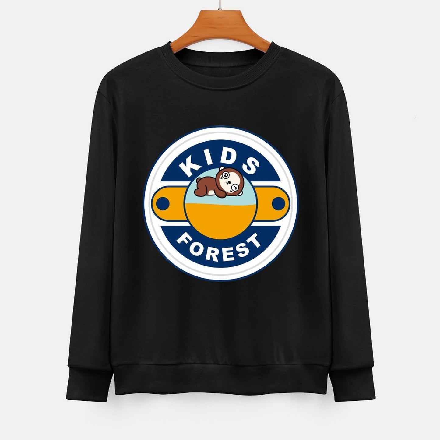 Front Patterned Long Sleeve TopSharp RegularFit