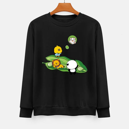  Front Patterned Long Sleeve TopSeries PureStyle