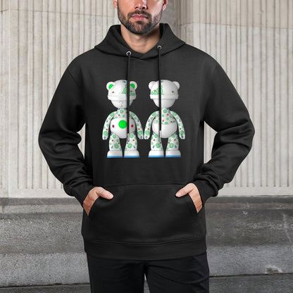 IPIB 250g Hooded Pocket Sweatshirt Front GraphicMen's Hooded  Sweatshirt6000097-4