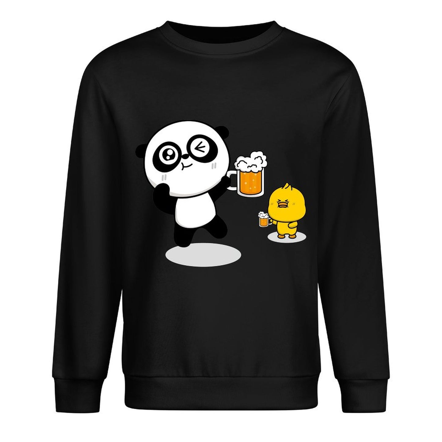 Front Patterned Long Sleeve TopNeat Tear-Resistant