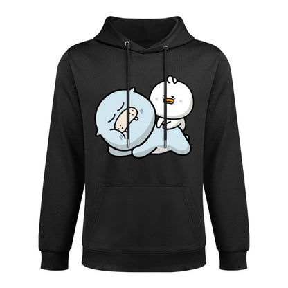 Front Graphic HoodiesMinimal Crisp Print