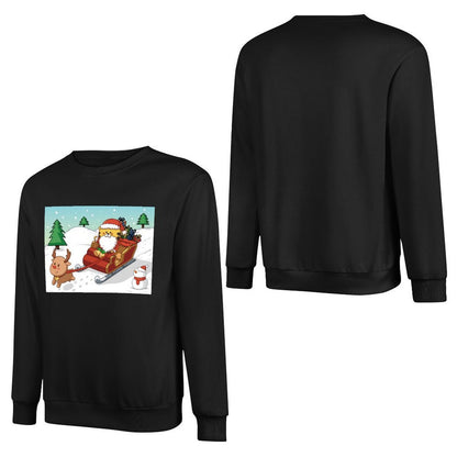 Front Patterned Long Sleeve TopDesign-Your-Own Double-Stitched