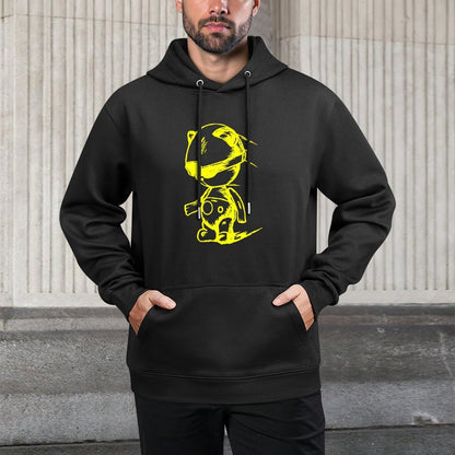 Hoodie Front PatternSoftLine Print-Ready