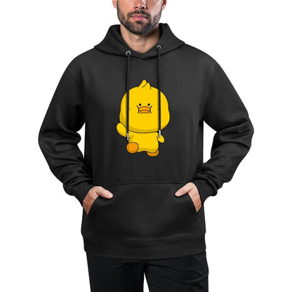 Tear-Resistant Crew Neck Front Graphic Hoodies