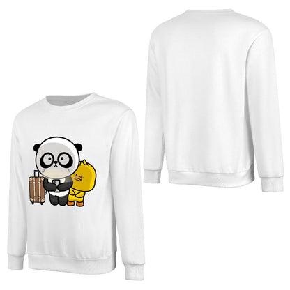 Front Patterned Long Sleeve TopLogo-Ready High-Quality