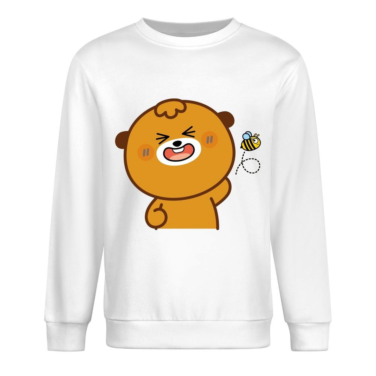 Front Patterned Long Sleeve TopSoftFeel Studio