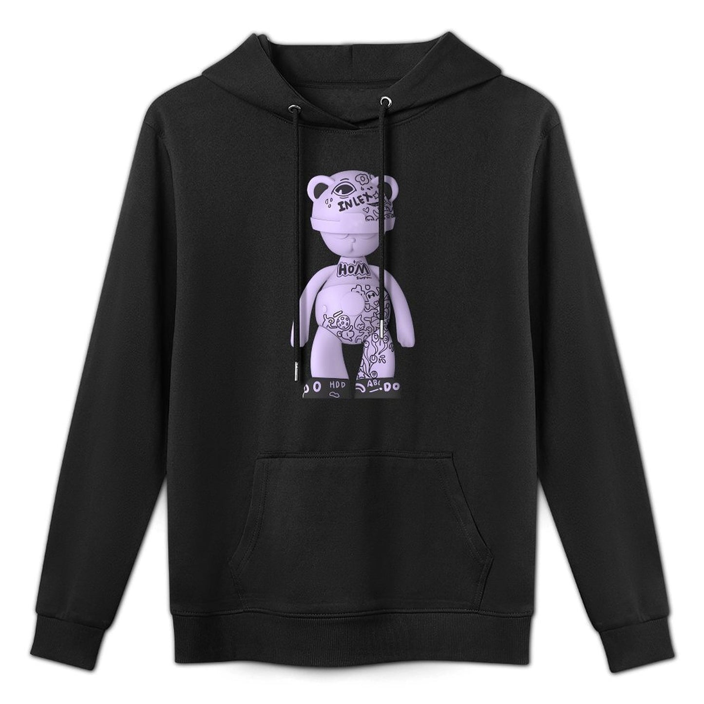IPIB 250g Hooded Pocket Sweatshirt Front GraphicMen's Hooded  Sweatshirt6000109-4