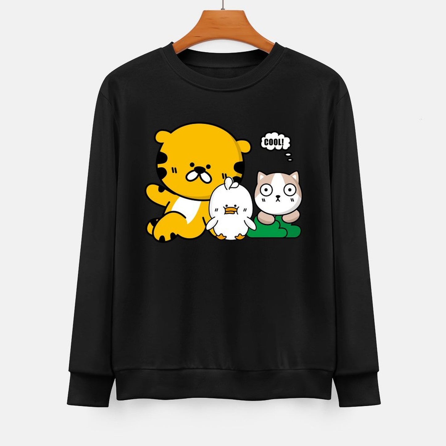 Front Patterned Long Sleeve TopComfortLine Performance