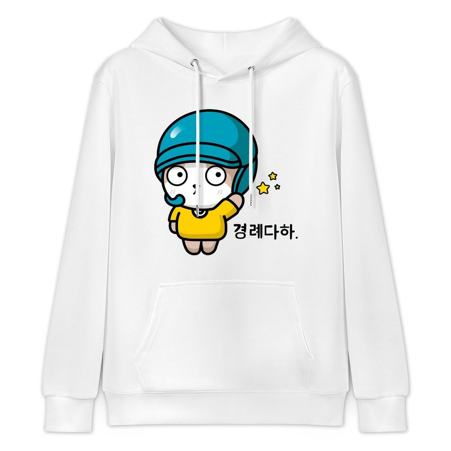 Basic Minimal Front Graphic Hoodies