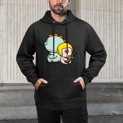 RegularFit ActiveWear Front Graphic Hoodies