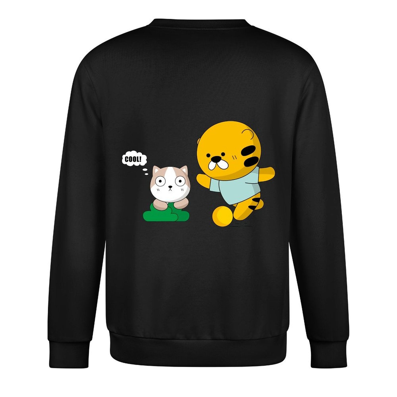 Long-sleeved crew neck sweatshirtSoftFeel Casual Long Sleeve