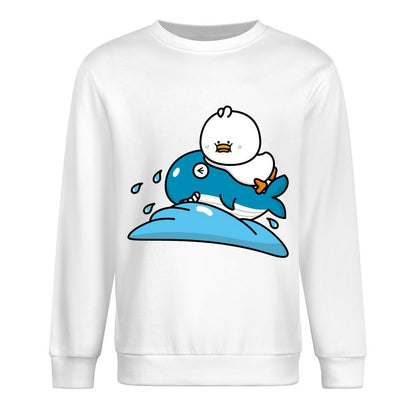 Front Patterned Long Sleeve TopClean Slim Fit