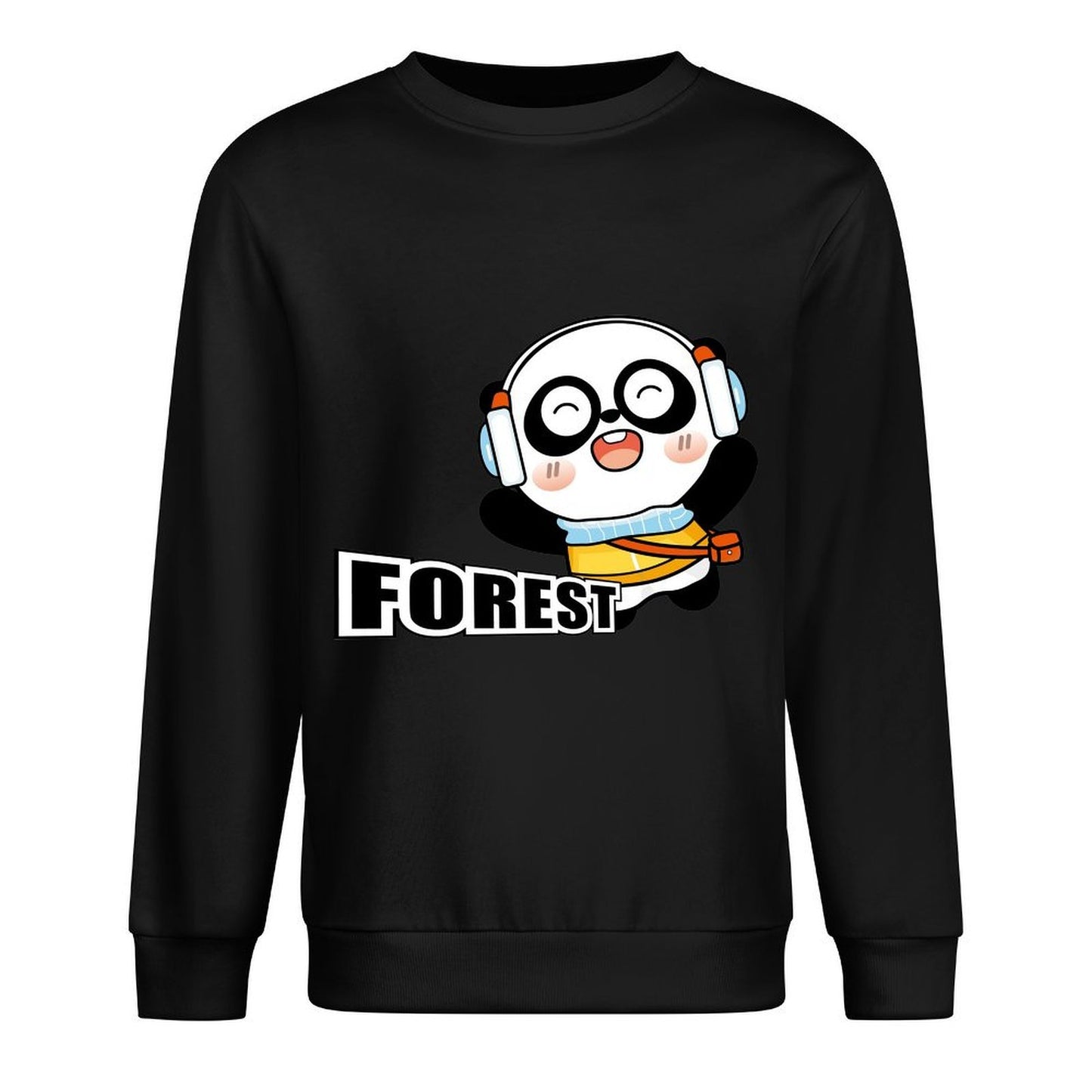 Front Patterned Long Sleeve TopDurable Pocket Tee