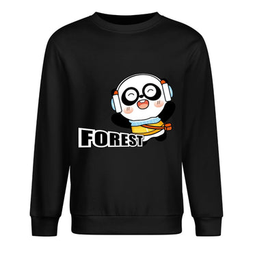 Front Patterned Long Sleeve TopDurable Pocket Tee