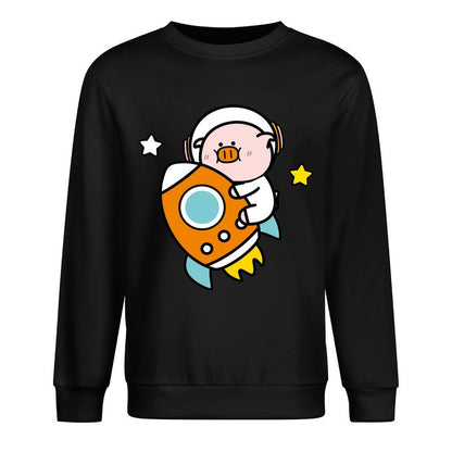 Front Patterned Long Sleeve TopSimple SimpleFit