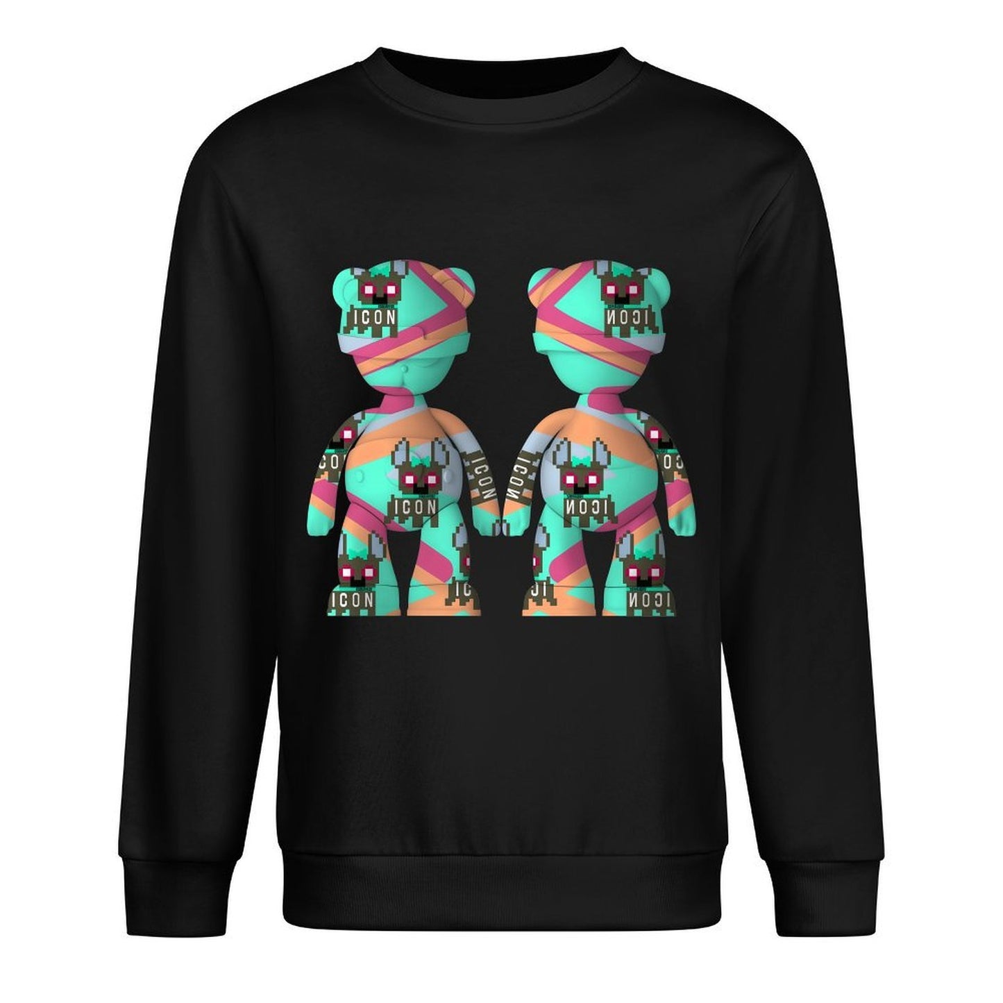 IPIB 250g Crew Neck Long Sleeve Sweatshirt Front GraphicCrew Neck Long Sleeve Sweatshirt6000078-2