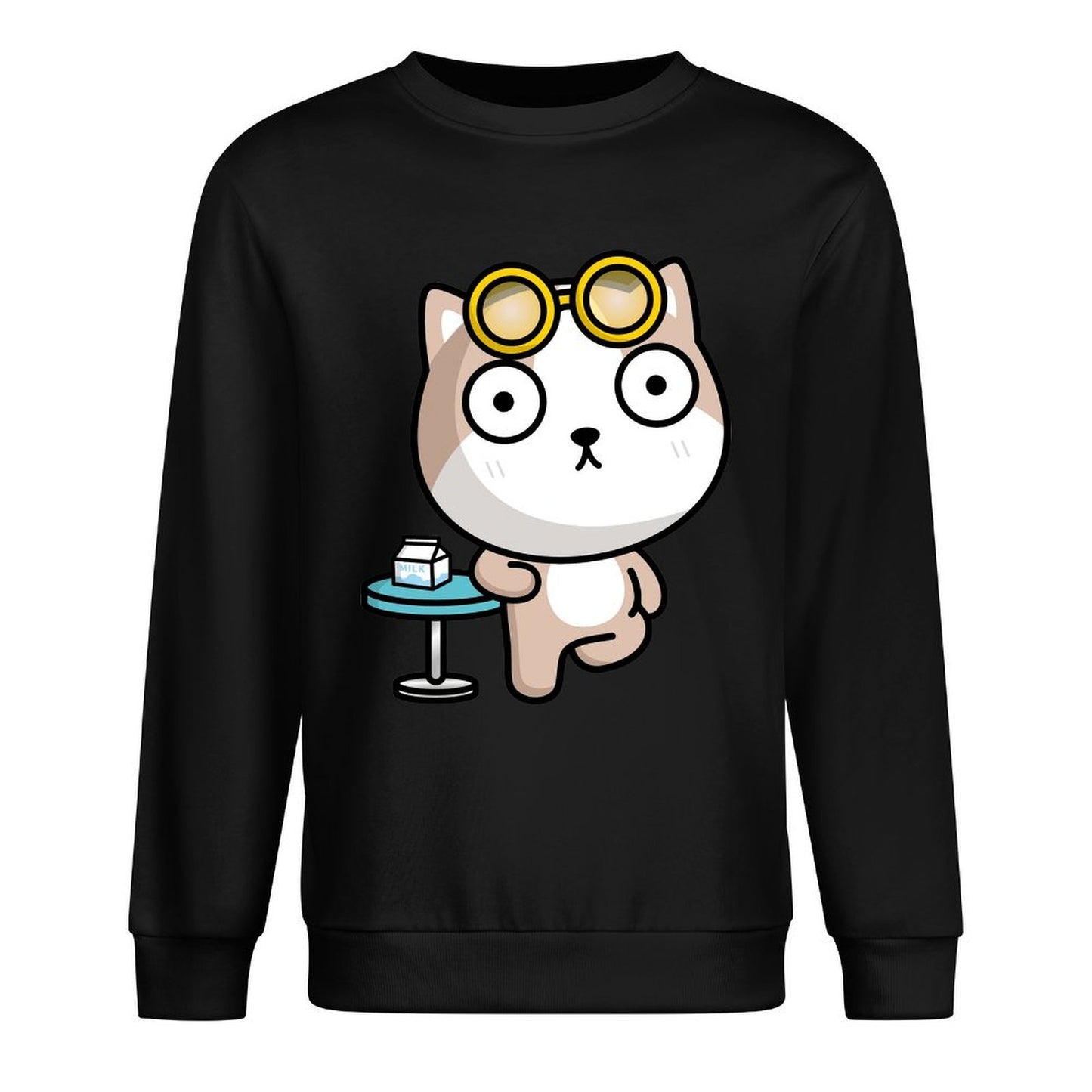 Front Patterned Long Sleeve TopAllSeason SoftTouch