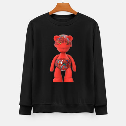 IPIB 250g Crew Neck Long Sleeve Sweatshirt Front GraphicCrew Neck Long Sleeve Sweatshirt6000071-1