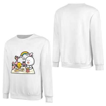 Front Patterned Long Sleeve TopDurable Sport