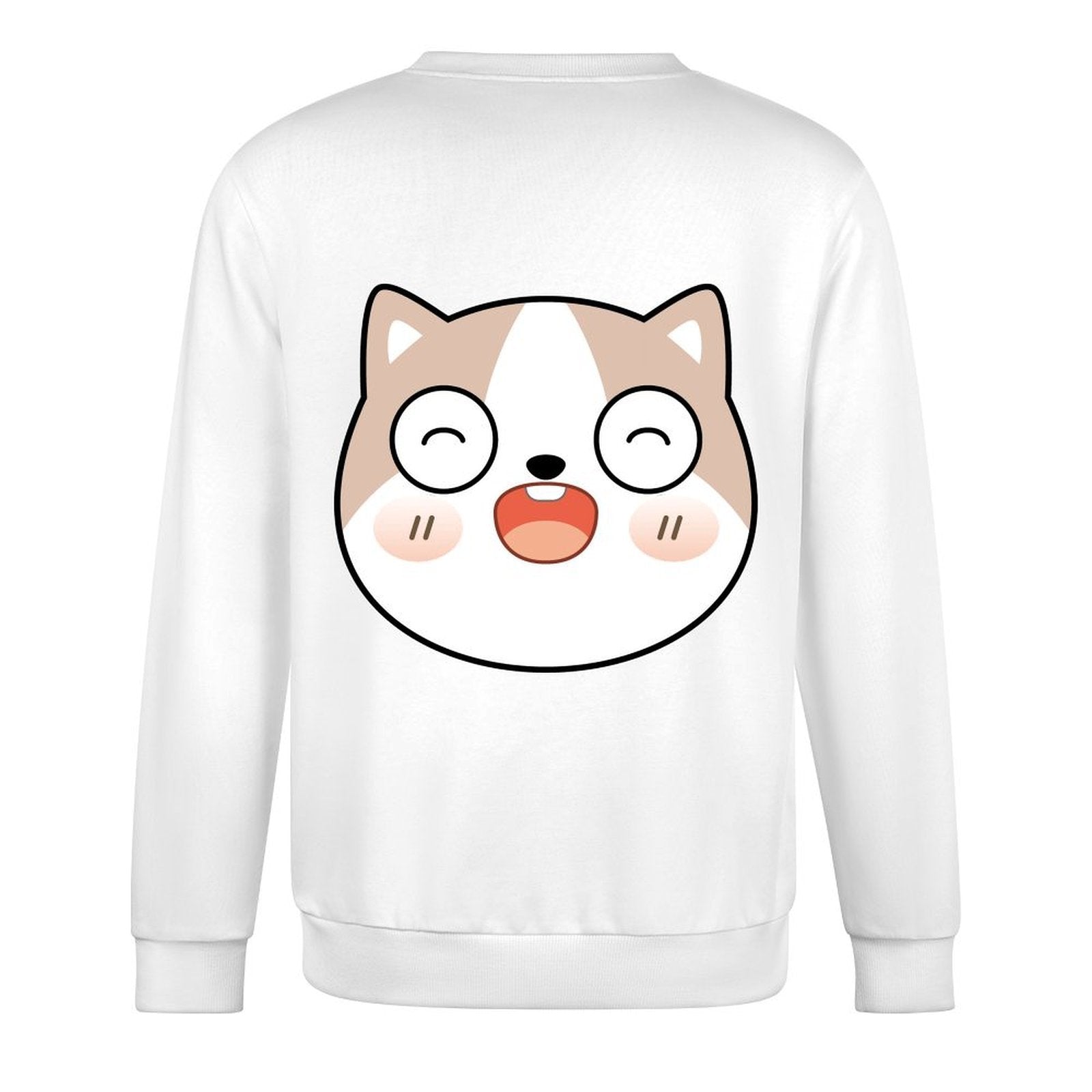 Long-sleeved crew neck sweatshirtBasic Soft Long Sleeve