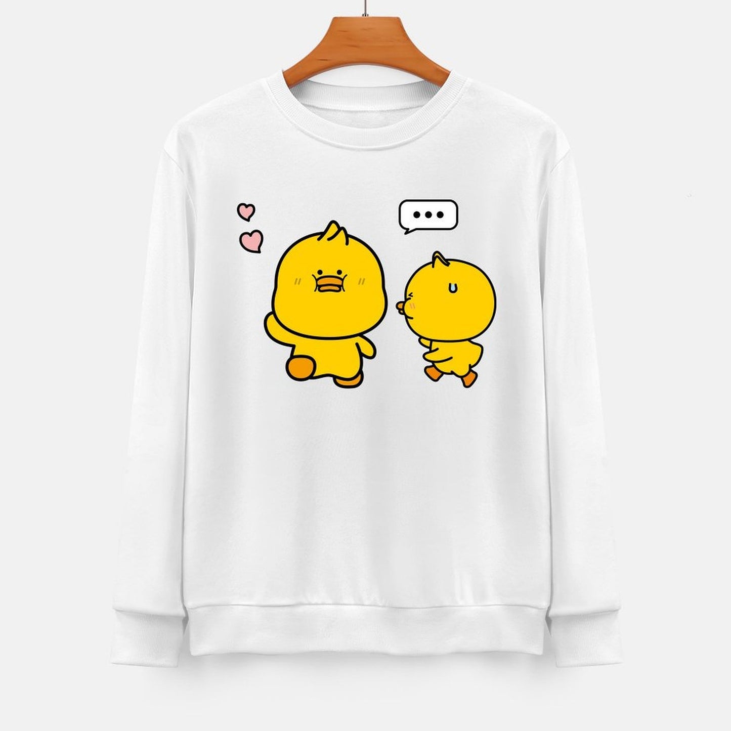 Front Patterned Long Sleeve TopMinimal Eco-Conscious