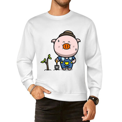 Front Patterned Long Sleeve TopRegularFit EverydayWear