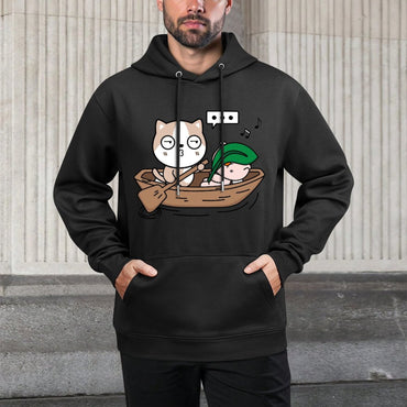 IPBR 250g Hooded Pocket Sweatshirt Front GraphicMen's Hooded  Sweatshirt4000993