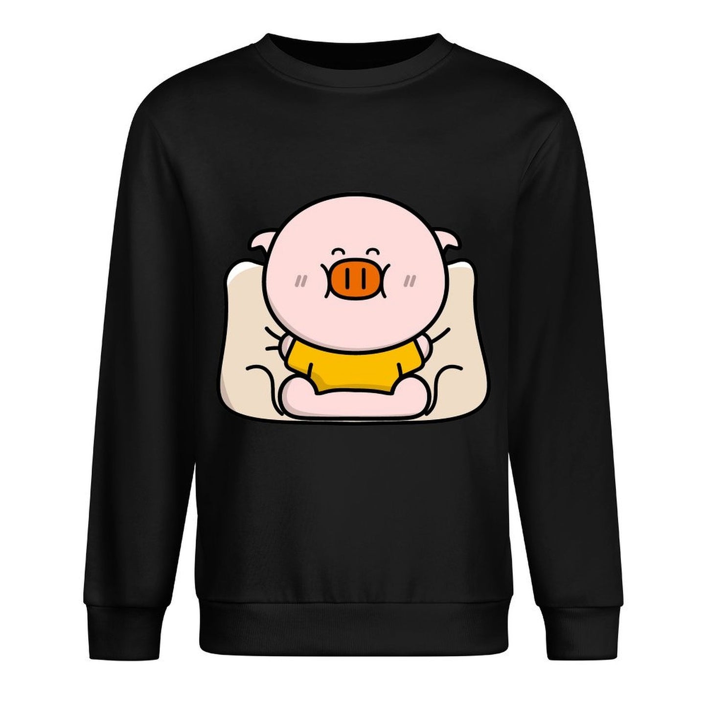 Front Patterned Long Sleeve TopCityStyle Midweight