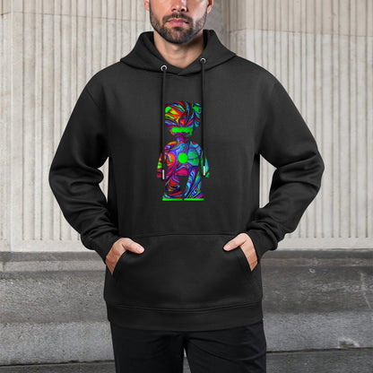 IPIB 250g Hooded Pocket Sweatshirt Front GraphicMen's Hooded  Sweatshirt6000114-1