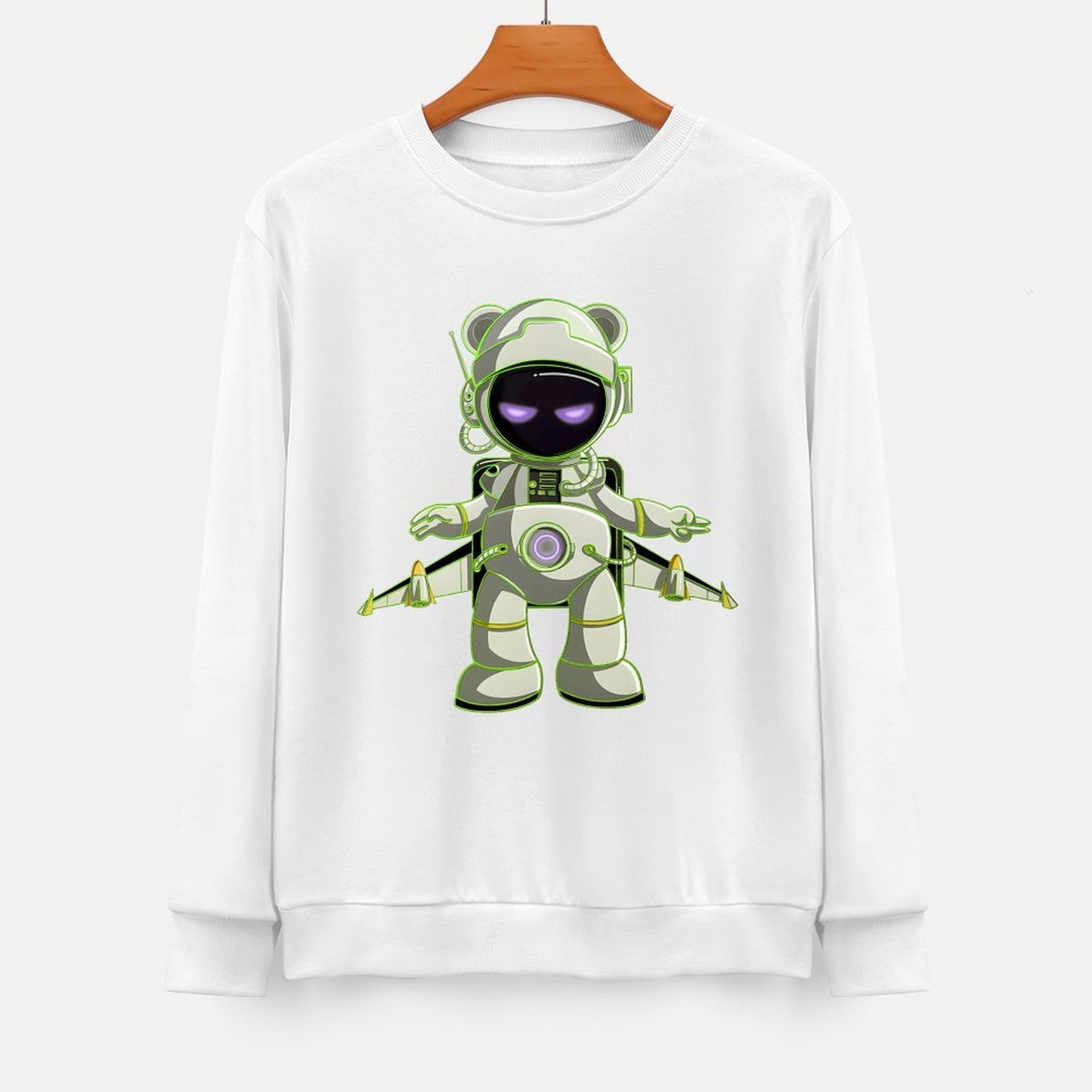 Long Sleeve With Front PatternSoftWear Solid